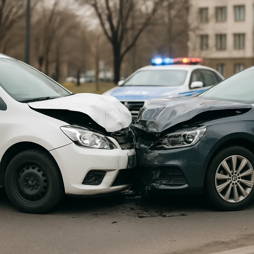 Kolizja czy wypadek – jaka jest różnica prawna